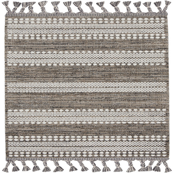 Union Rustic Dontaysha Striped Machine Woven Polypropylene Indoor